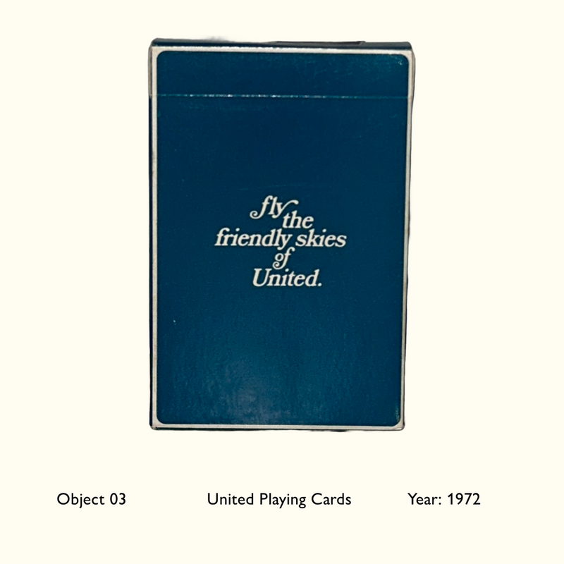 United Airlines Playing Cards Marèa Maréa