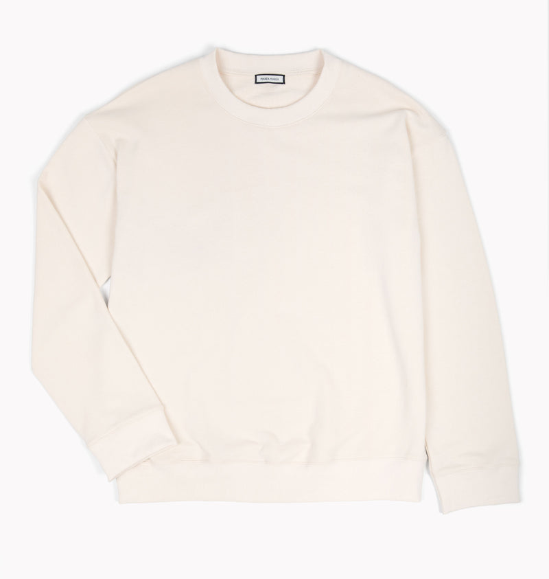 French Terry Crew Neck Sweater Marèa Maréa